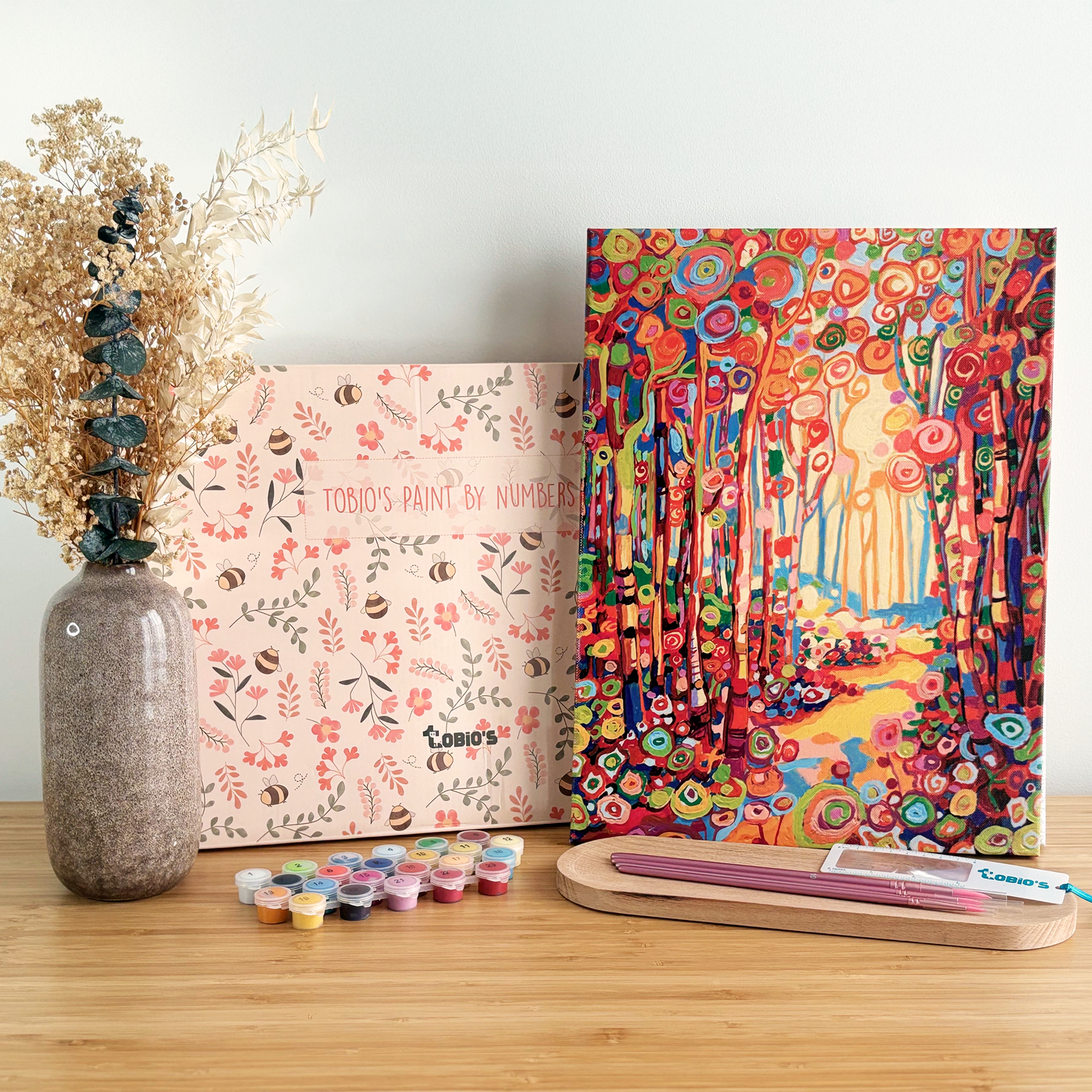 Chemin coloré - Peinture par numéros