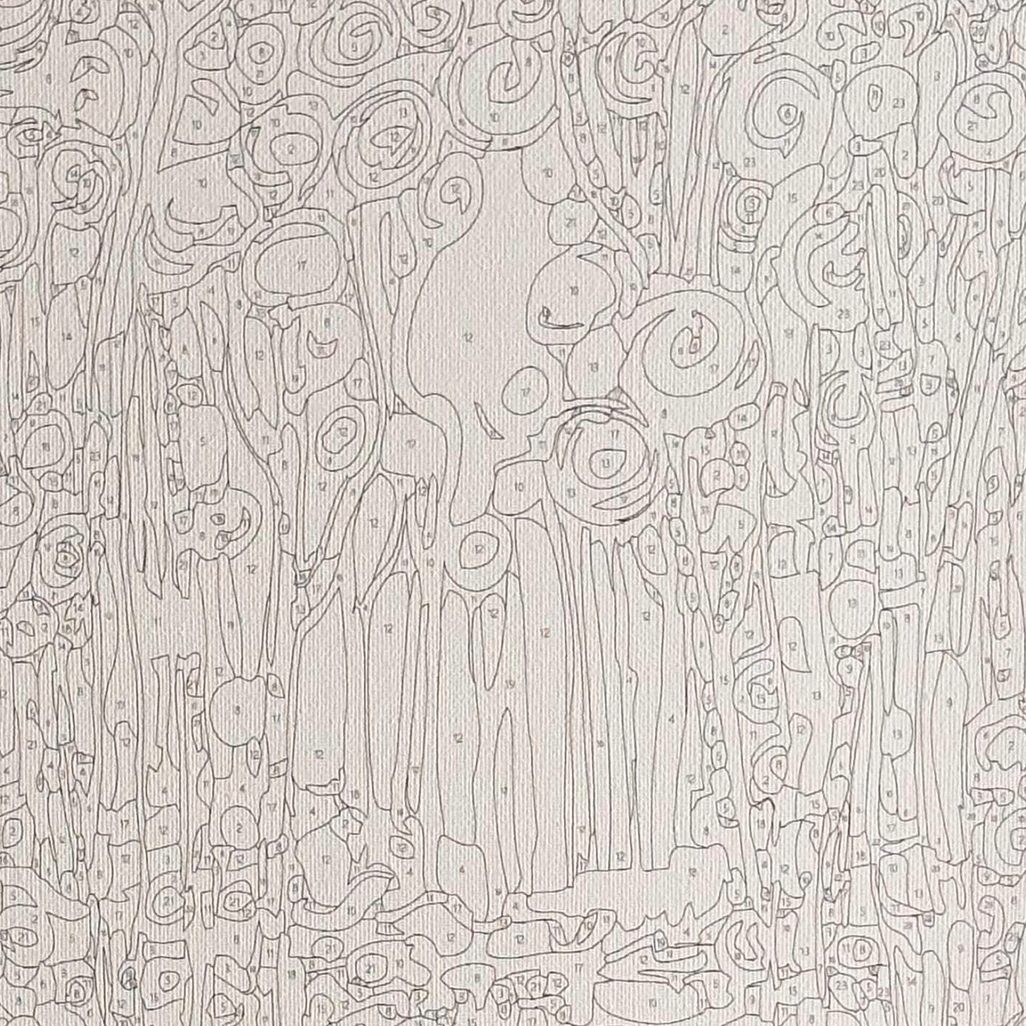 Chemin coloré - Peinture par numéros