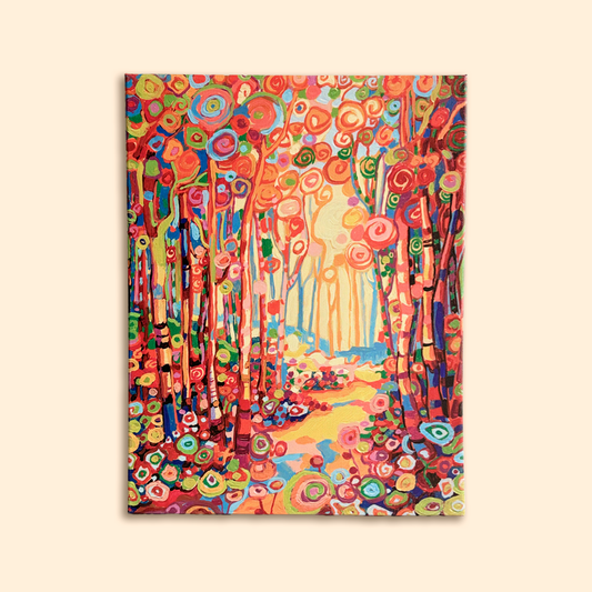 Chemin coloré - Peinture par numéros