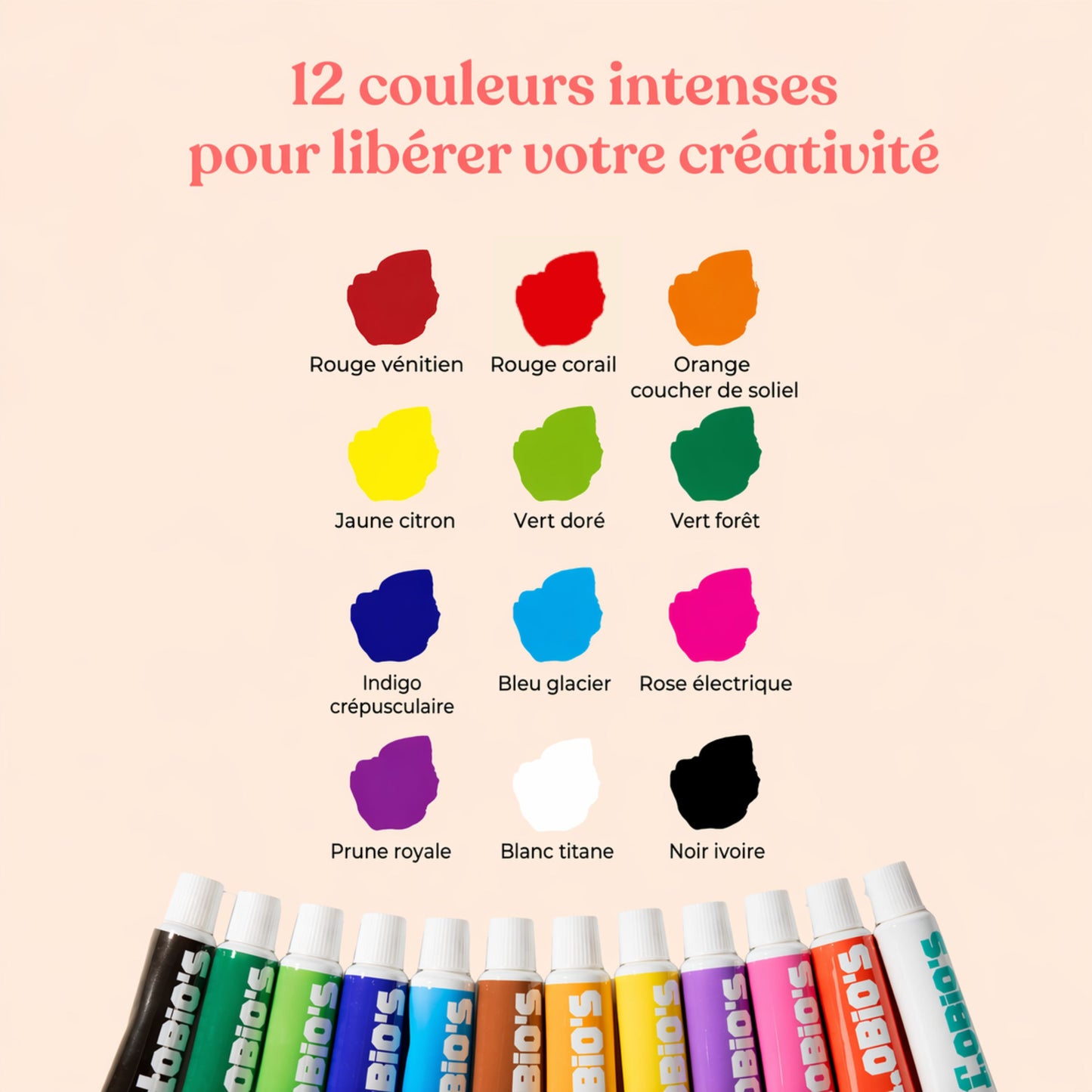 Tobios™ Kit d'aquarelle miniature