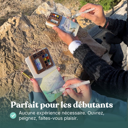 Tobios™ Kit d'aquarelle miniature