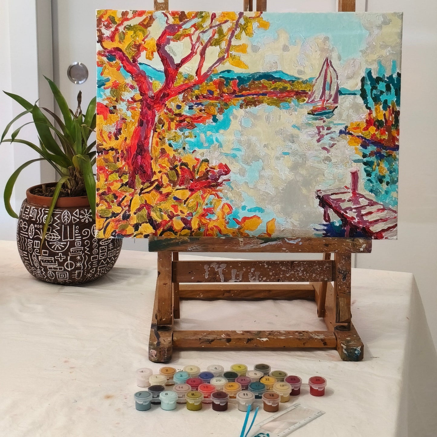 Tout va bien  - peinture par numéros