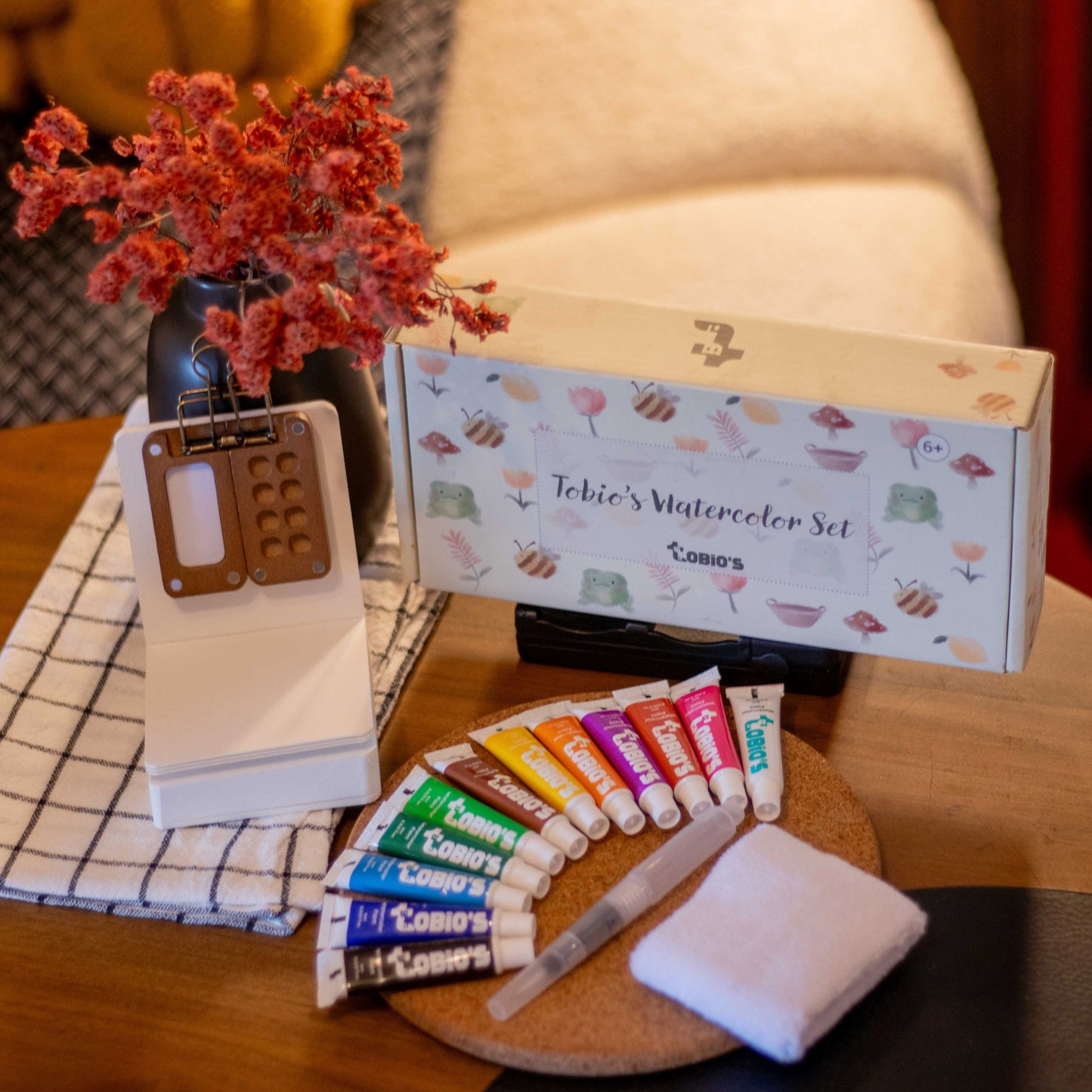 Tobios™ Kit d'aquarelle miniature