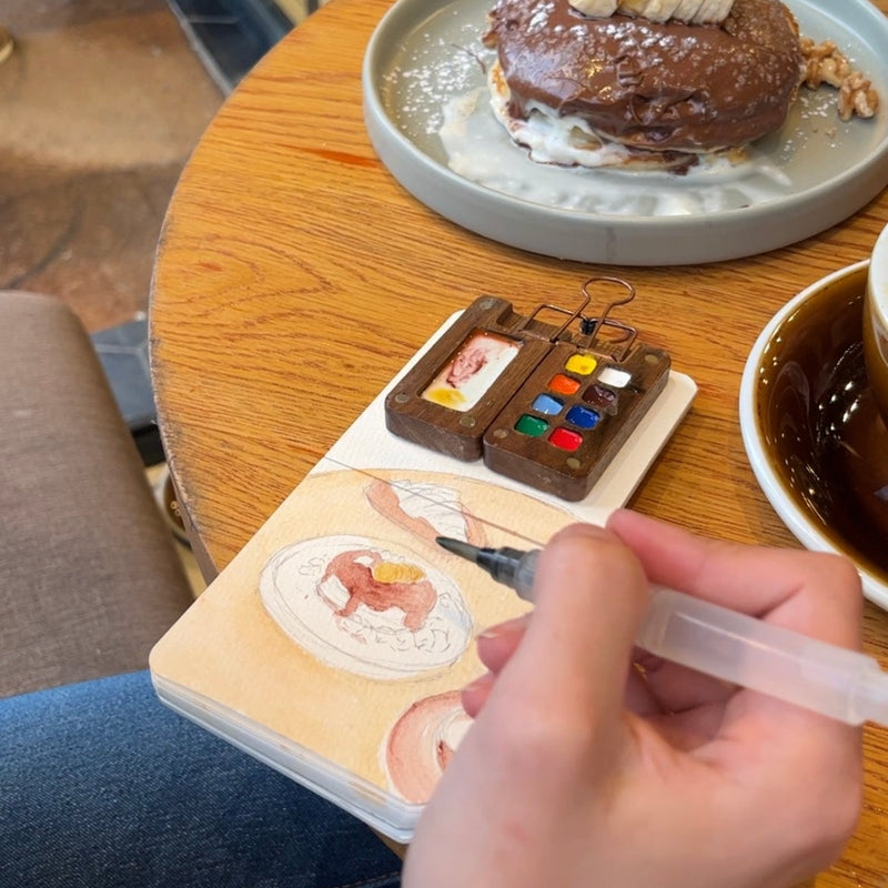 Tobios™ Kit d'aquarelle miniature