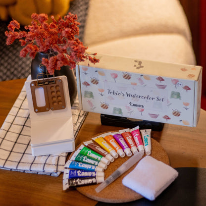 Tobios™ Kit d'aquarelle miniature